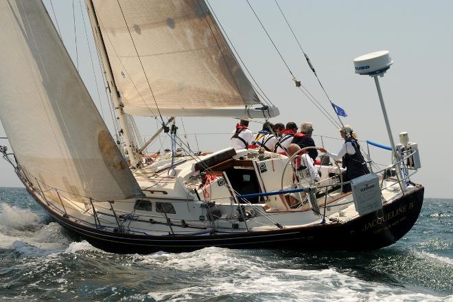 Kara Forman (shown here in the Transatlantic Race 2011) will once again join her father Bob Forman aboard Jacqueline IV for the Transatlantic Race 2015 © Bob Forman